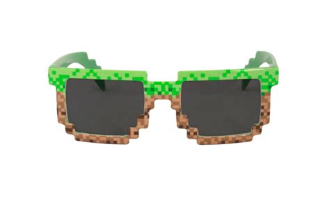 Pixel Sunglasses PNG on Transparent Background - Free Cliparts