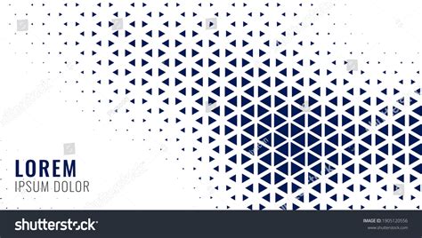 Abstract Geometric Triangular Pattern Background Template Stock Vector ...