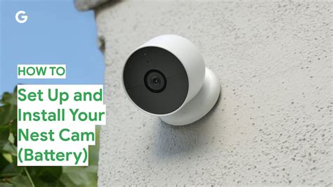 How To Set-Up and Install Your Nest Cam - YouTube