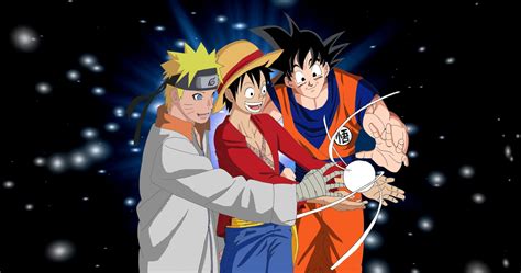 Naruto Luffy Goku Wallpapers - Wallpaper Cave