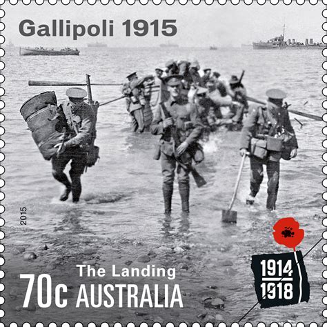 Centenary of WWI: Gallipoli 1915 - Australia Post