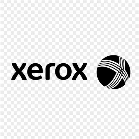 Xerox Black Logo Transparent Background | Citypng