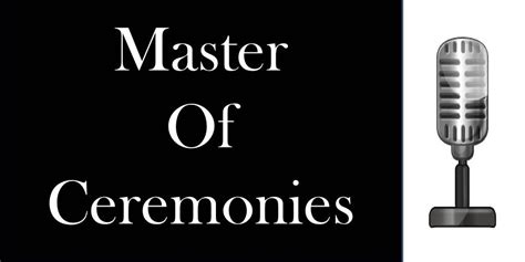 10 Tips for Being the Master of Ceremonies | RARA ARMITA