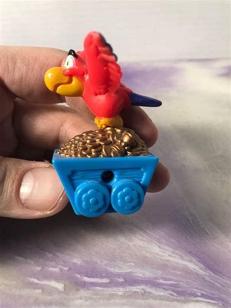 Vintage Burger King Kids Meal 1992 ALADDIN IAGO Rolling Toy / | Etsy