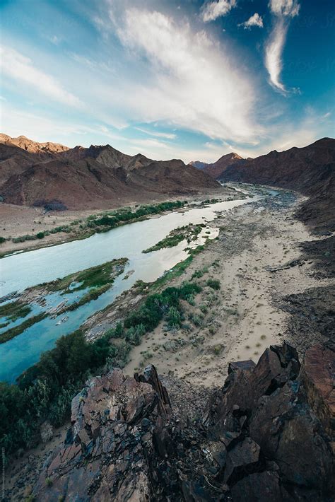 "Desert River Landscape" by Stocksy Contributor "Juno" - Stocksy