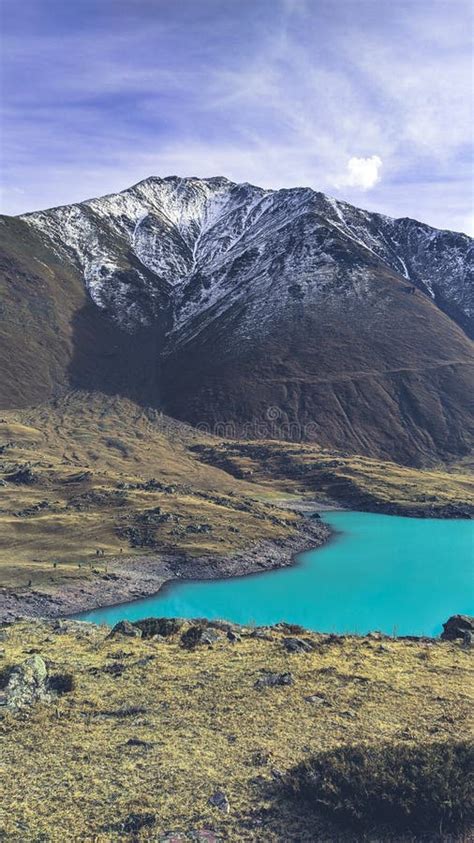 Kyrgyzstan. Mountain Lake Kol Tor Stock Photo - Image of fell, coast: 260616790