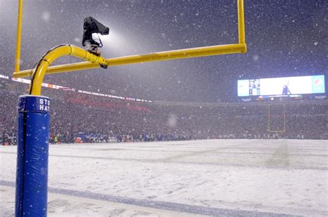 Buffalo Bills face nature's wrath: Scene inside Highmark Stadium is insane