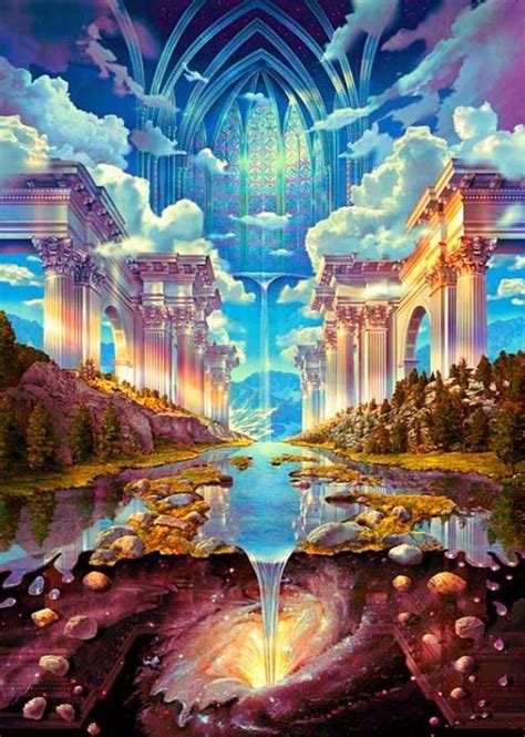 Spiritual Paradise | Paisaje de fantasía, Arte fantástico, Carteles del arte