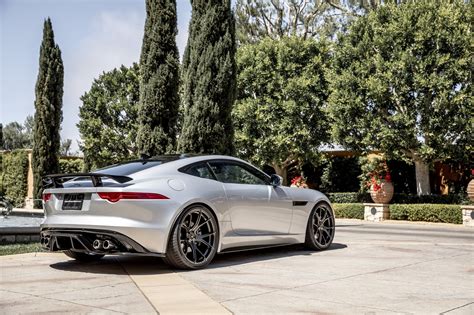 Silver Jaguar F-Type Highlighted by Distinctive Aftermarket Body Parts ...