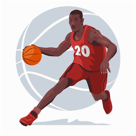 Basketball Player Illustration 193311 Vector Art at Vecteezy