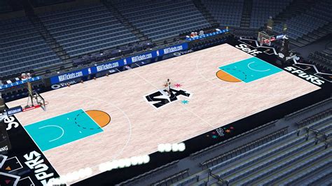 NBA 2K23 San Antonio Spurs 2023 City Edition Court