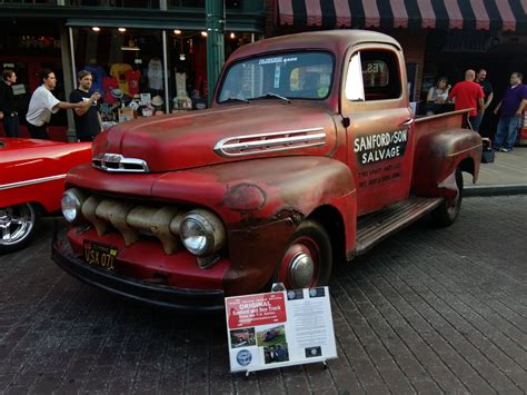 SANFORD AND SON‘S 1951 RED FORD PICK UP TRUCK (4160×3120) Tv Cars, Movie Cars, Movie Tv, Sanford ...