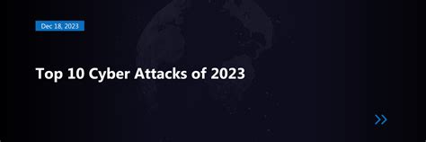 Top 10 Cyber Attacks of 2023 - Black Cell