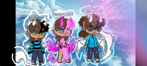 Original coner,cupid coner,and older coner by hunterxconer2 on DeviantArt