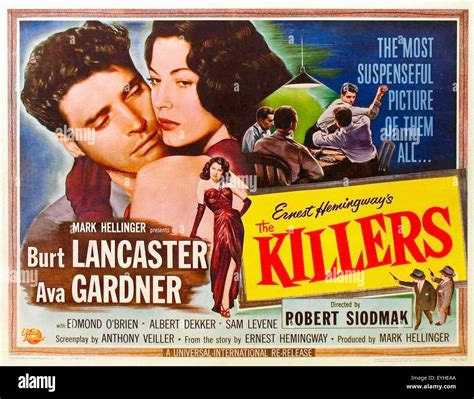 The killers 1946 movie poster hi-res stock photography and images - Alamy