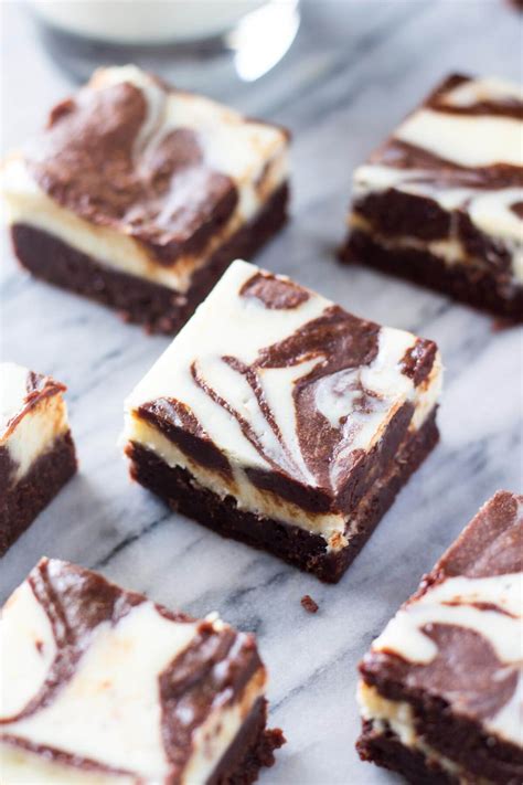 Cream Cheese Brownies - Just so Tasty