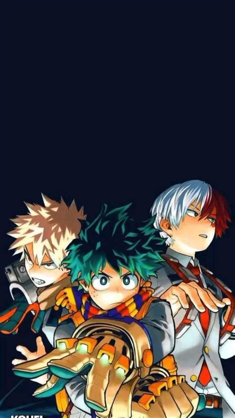 mha trio | Arte delle anime, Sfondi carini, Disegno di anime