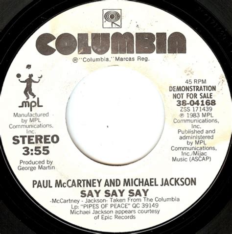 Paul McCartney & Michael Jackson - Jukebox Records