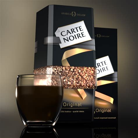 3d Coffee Carte Noire