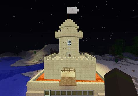 Minecraft Sandcastle by I-Am-CrazyP on DeviantArt