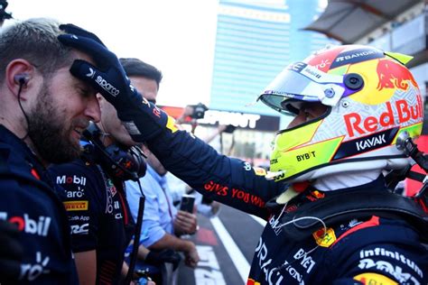 Azerbaijan Grand Prix: Sergio Perez blasts past Charles Leclerc to win ...