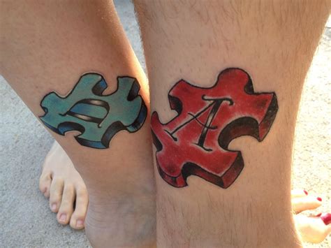puzzle piece tattoo Puzzle Piece Tattoo, Puzzle Tattoos, Pieces Tattoo, Elbow Tattoos, Foot ...
