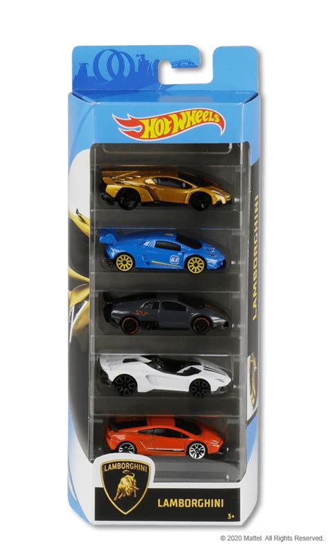 Hot Wheels Lamborghini 5 Pack 2020 - Walmart.com - Walmart.com