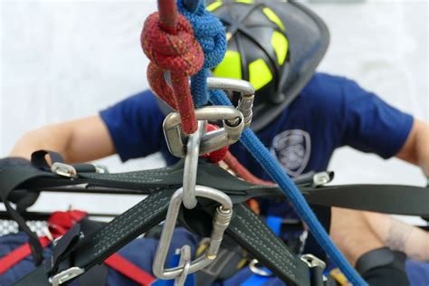 High-Angle Rescue Equipment Inspecting and Cleaning