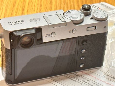 Fujifilm x100v silver, Photography, Cameras on Carousell