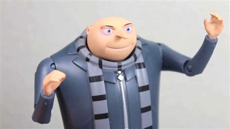 Despicable Me 2 Gru With H20 Shooter Deluxe Movie Action Figure Review - YouTube