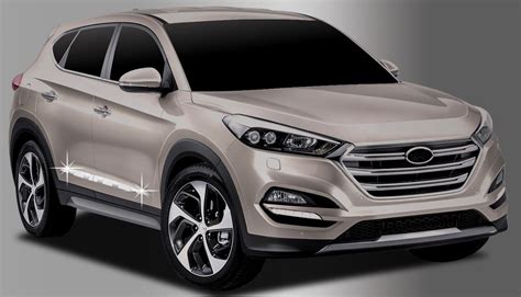 ACCESSOIRES POUR HYUNDAI TUCSON 2015-2020 TUNING BARRES LATÉRALES ...