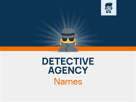 Detective Company Names: 750+ Catchy, Cool Names - Bizagility