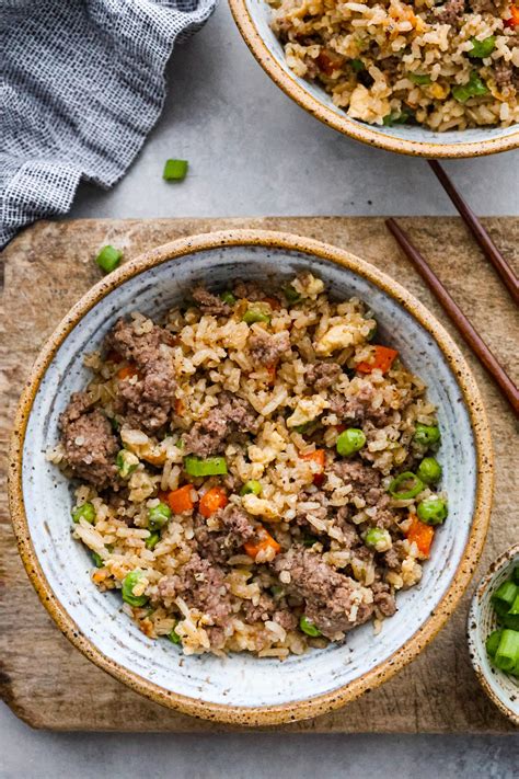 Beef Fried Rice - Yummy Recipe