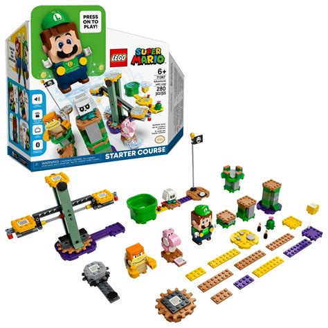 LEGO Super Mario Adventures with Luigi Starter Course 71387 Building ...