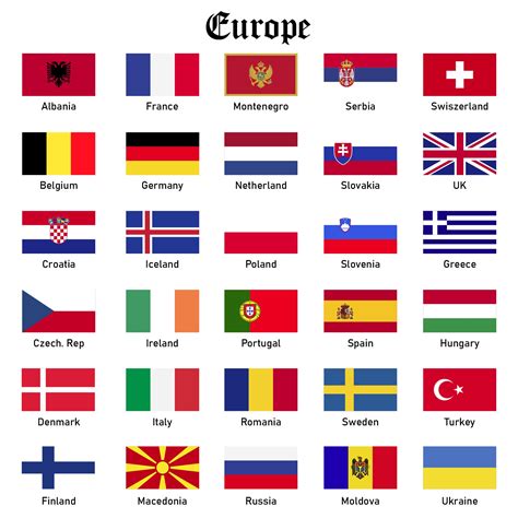 Flags Of Countries Printable