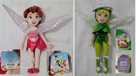 Retired New With Tags Peter Pan Fairy Tinkerbell Rosetta Lost | Etsy