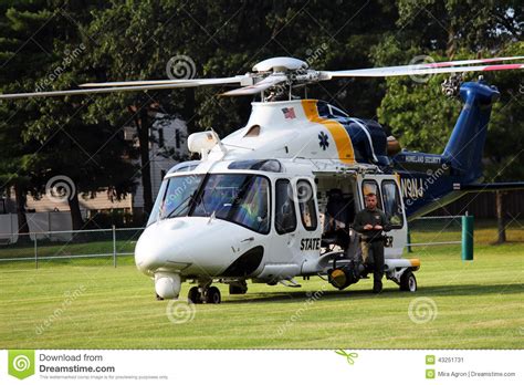 The Pilot Of A Police Helicopter, Eurocopter AS 355 In The Sky Over The City. Editorial Image ...