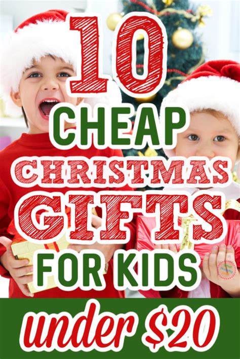 10 Cheap Christmas Gift Ideas for Kids {all under $20} - What Mommy Does