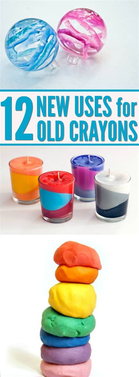 12 Awesome New Uses for Old Crayons | Crayon crafts, Old crayon crafts ...