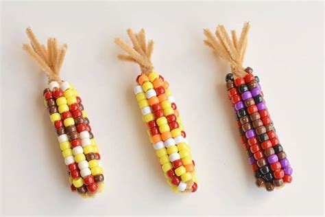 How to Make Beaded Pipe Cleaner Pumpkins - One Little Project