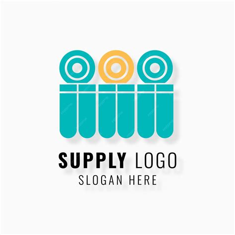 Premium Vector | Supply chain logo design template