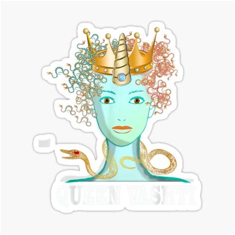 "Funny Purim Queen Vashti Costume Jewish Humorous" Sticker for Sale by ...