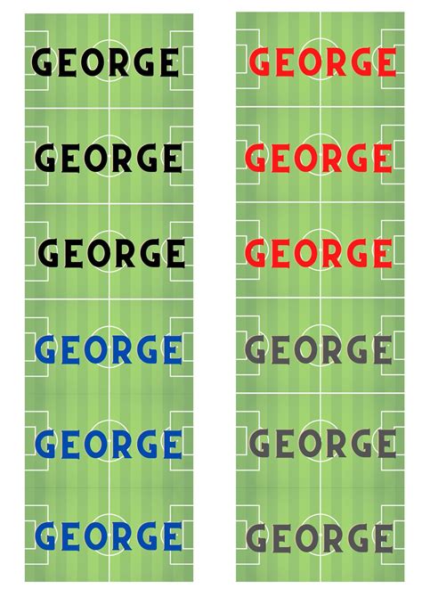 Personalized Football, Personalised, Name Labels, Football Soccer, Names, Etsy Uk, List, Name ...