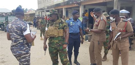 Collaboration among Ghana’s security agencies will ensure peace and security - Brigadier Yeboah ...