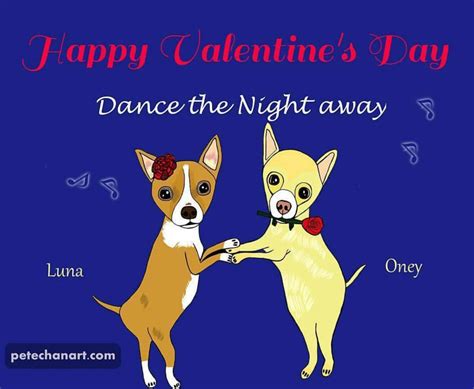 Luna & Oney Dance the Night Away Feb 2017 PeteChanArt.com Feb 2017, Dance The Night Away, Happy ...