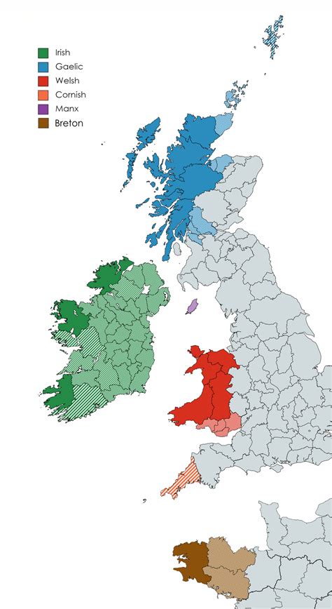 Celtic languages and where you might find them... - Maps on the Web