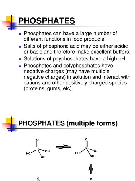 Phosphates in Food | Phosphate | Milk