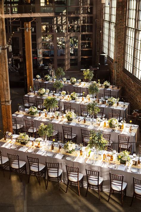 Steam Whistle Brewery Wedding | Wedding table layouts, Seating plan ...