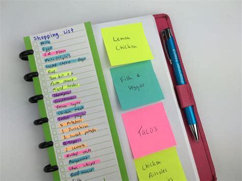 6 Useful ways to efficiently plan your week using highlighters | Simple planner, Organization ...