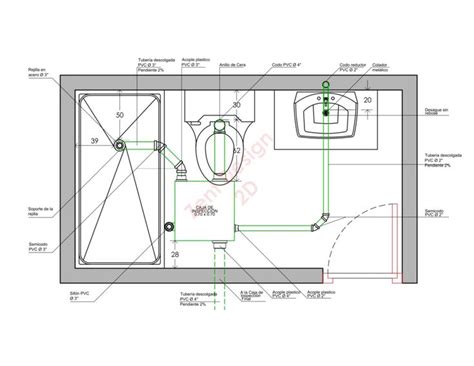 References For The Technical Works In The Bathroom - Engineering Discoveries | Plumbing drawing ...